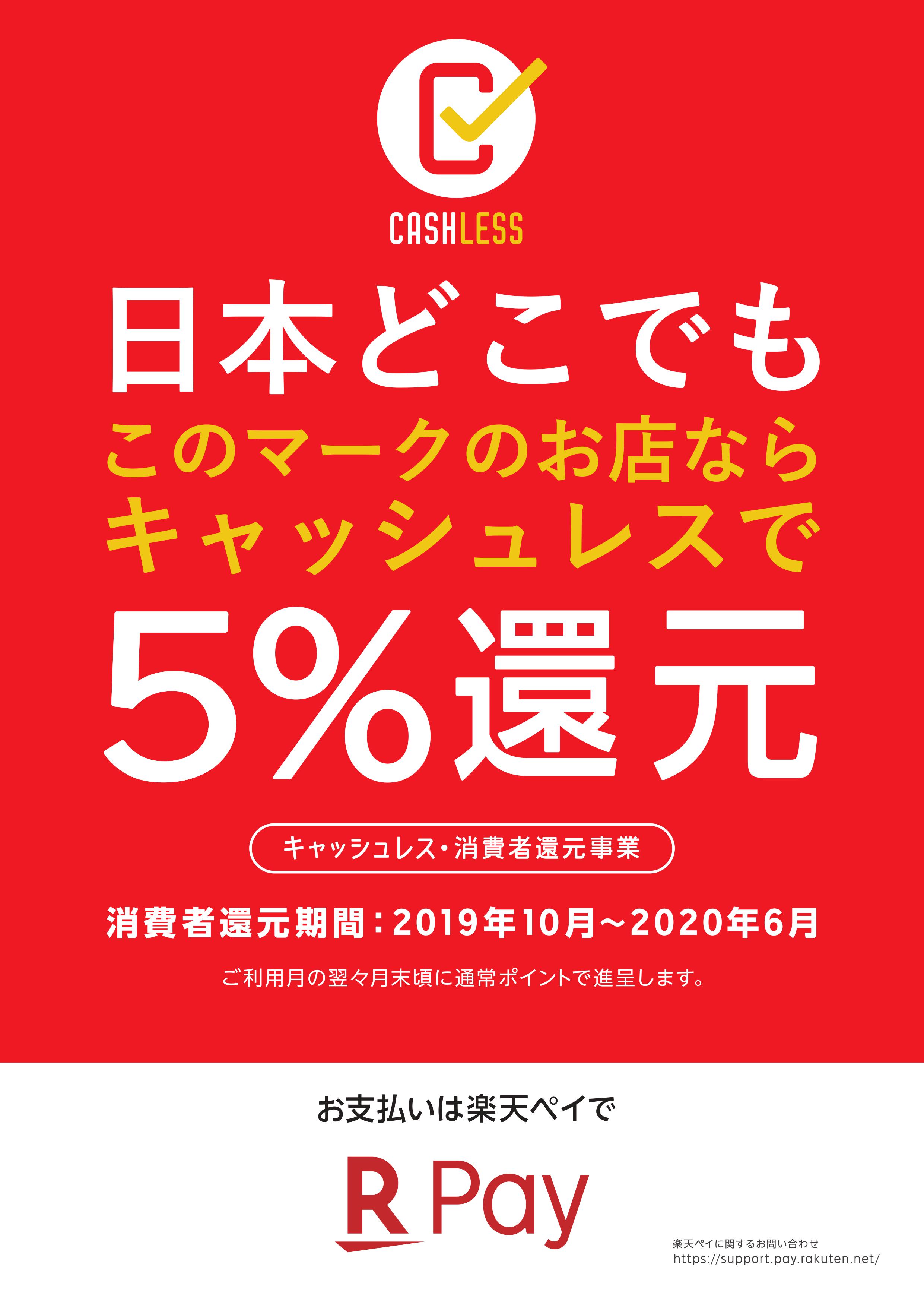 「キャッシュレス・消費者還元事業」